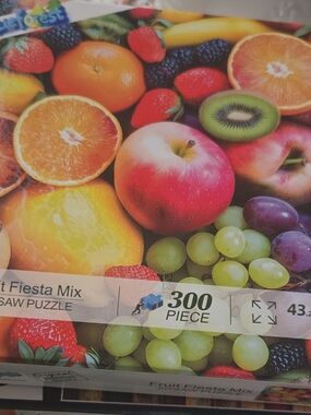 Vibrant Fruit Puzzle - 300 Piece